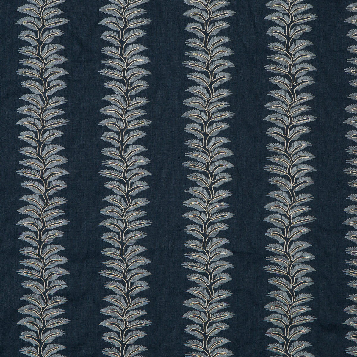 Bradbourne fabric in indigo color - pattern BF10533.680.0 - by G P & J Baker in the Langdale collection