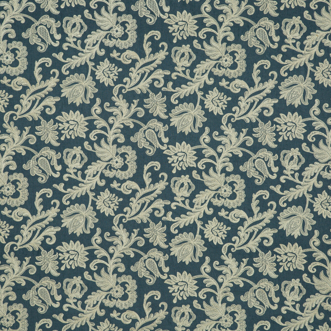 Derwent fabric in indigo color - pattern BF10535.680.0 - by G P &amp; J Baker in the Langdale collection
