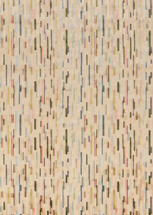 Fairford fabric in cream/pewter/rose color - pattern BF10582.1.0 - by G P & J Baker in the Cosmopolitan collection