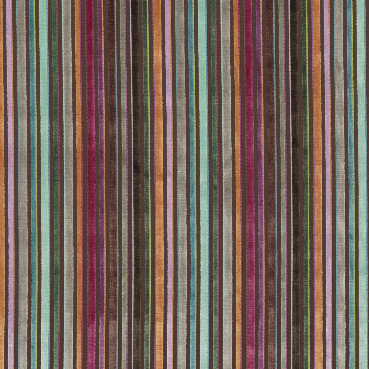 Cardinal Stripe fabric in jewel color - pattern BF10653.1.0 - by G P & J Baker in the Historic Royal Palaces collection