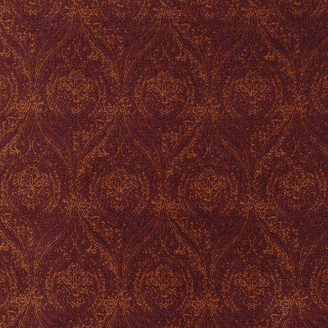 Wolsey fabric in garnet color - pattern BF10654.3.0 - by G P &amp; J Baker in the Historic Royal Palaces collection