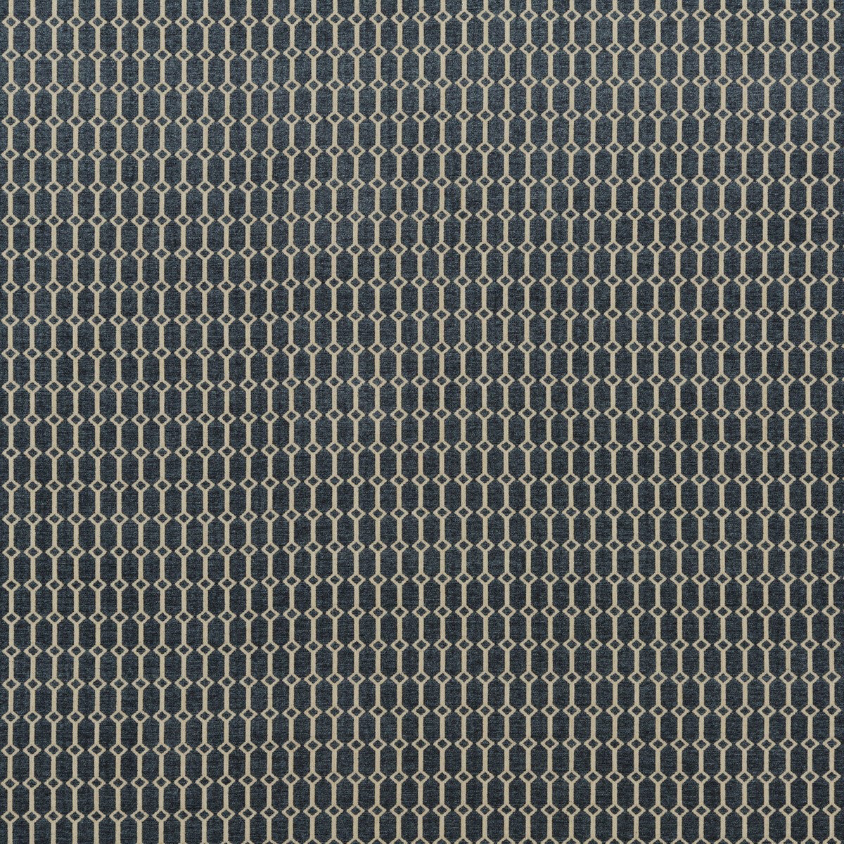 Lancaster Weave fabric in sapphire color - pattern BF10669.648.0 - by G P & J Baker in the Historic Royal Palaces collection