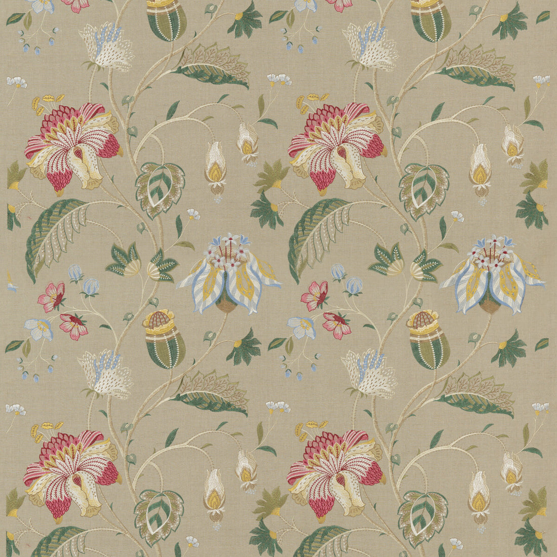 Therapia fabric in linen color - pattern BF10702.1.0 - by G P &amp; J Baker in the East To West collection