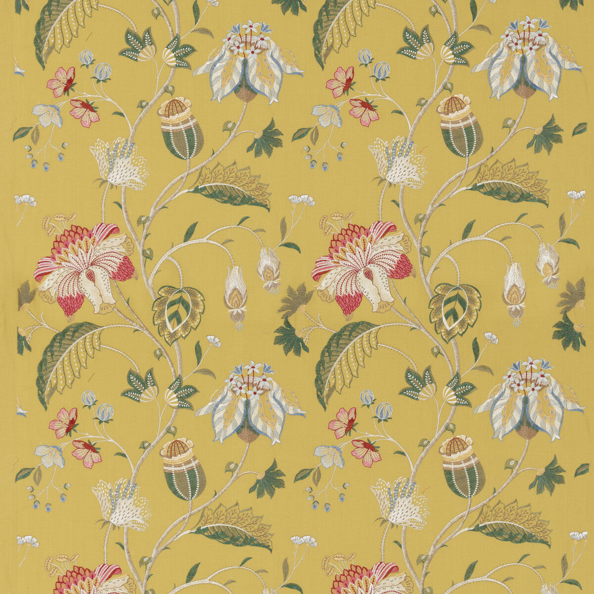 Therapia fabric in ochre color - pattern BF10702.2.0 - by G P & J Baker in the East To West collection