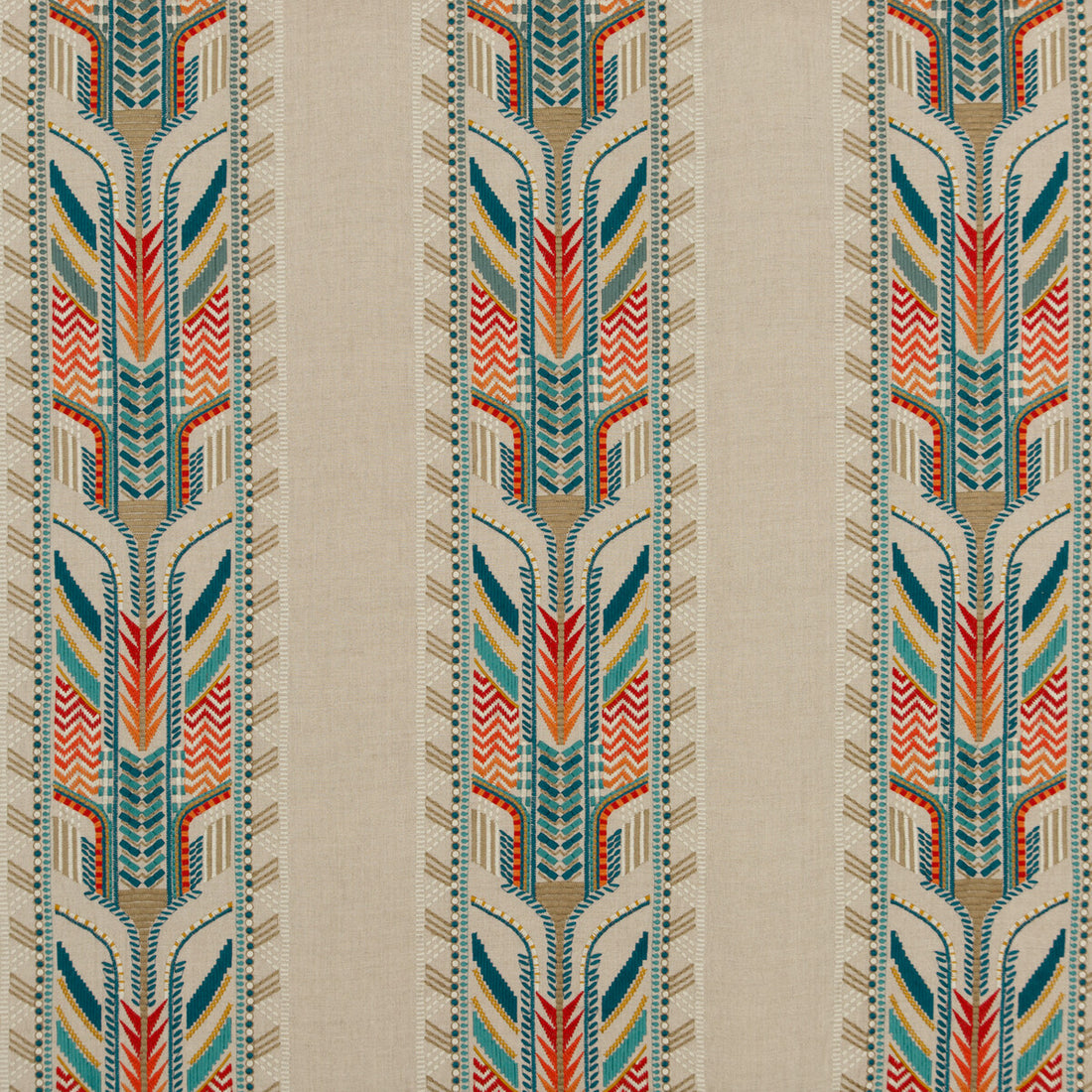Trebizond fabric in teal color - pattern BF10720.1.0 - by G P &amp; J Baker in the East To West collection
