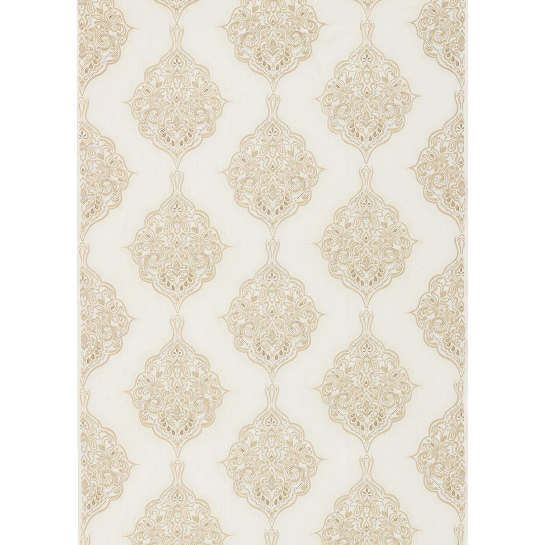 Montacute fabric in ivory/stone color - pattern BF10767.1.0 - by G P &amp; J Baker in the Keswick Embroideries collection