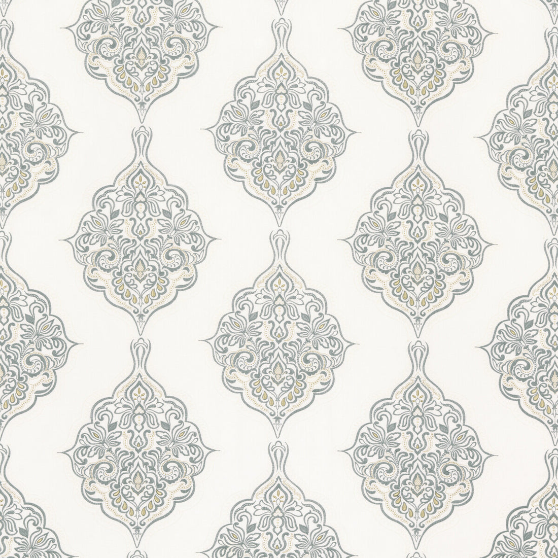 Montacute fabric in soft blue color - pattern BF10767.3.0 - by G P &amp; J Baker in the Keswick Embroideries collection