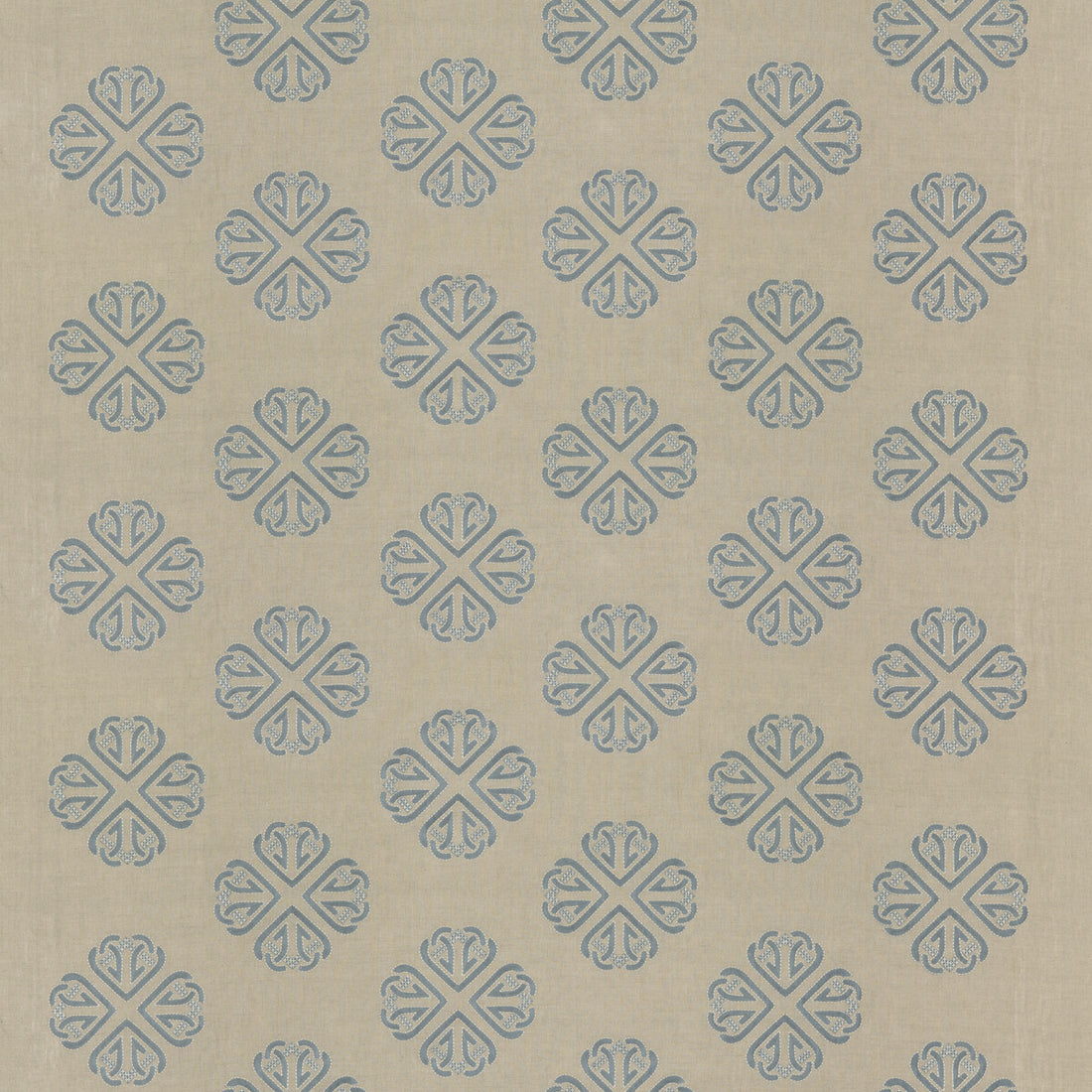 Kersloe fabric in soft blue color - pattern BF10768.3.0 - by G P &amp; J Baker in the Keswick Embroideries collection