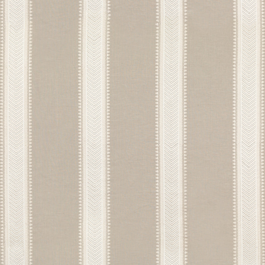 Kerris Stripe fabric in dove color - pattern BF10799.3.0 - by G P &amp; J Baker in the Artisan II collection