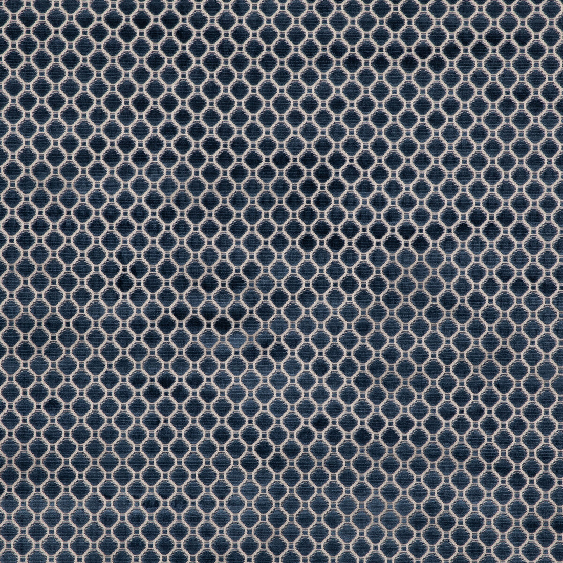 Indus Velvet fabric in indigo color - pattern BF10826.680.0 - by G P &amp; J Baker in the Coromandel Velvets collection