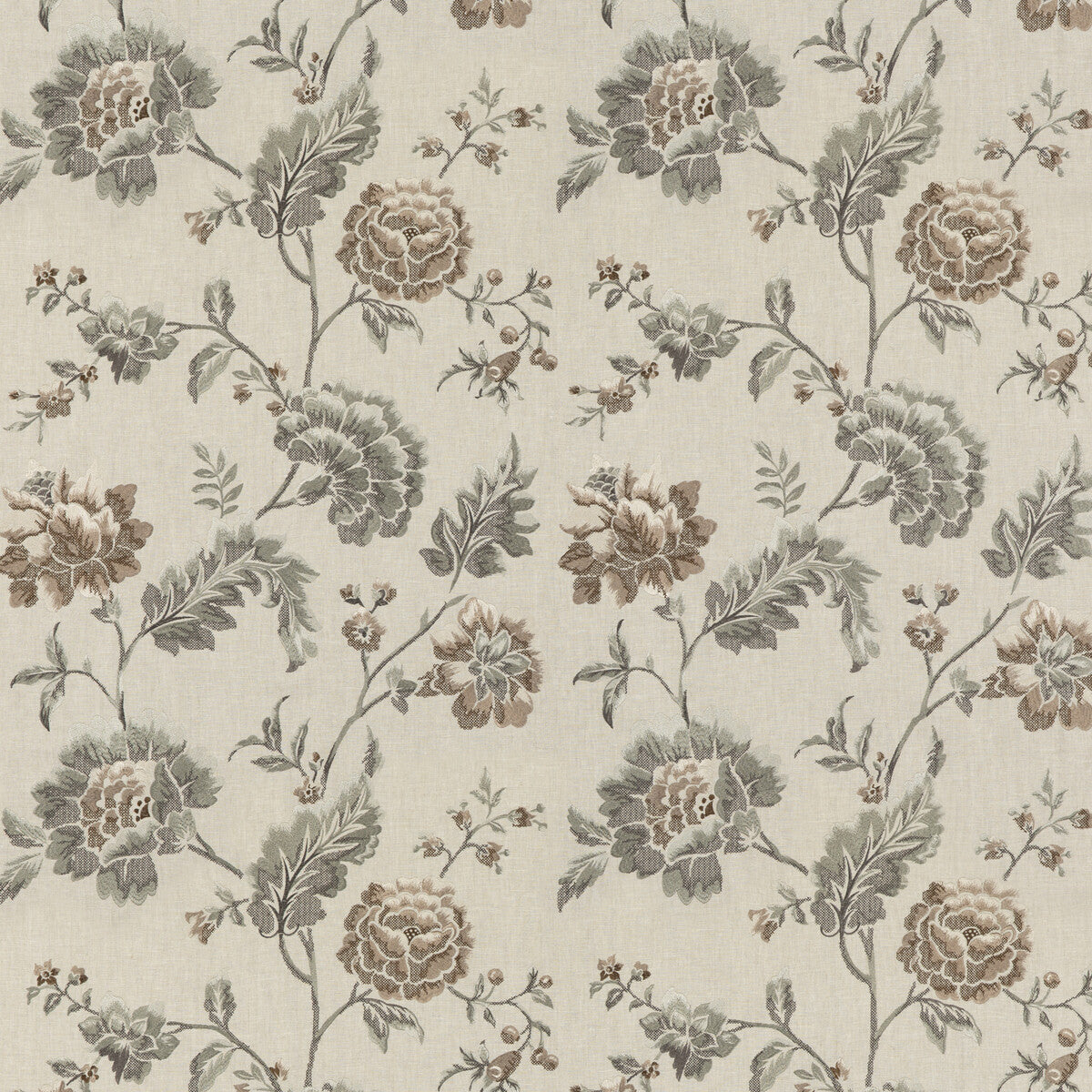 Rye fabric in parchment color - pattern BF10922.1.0 - by G P & J Baker in the Portobello collection