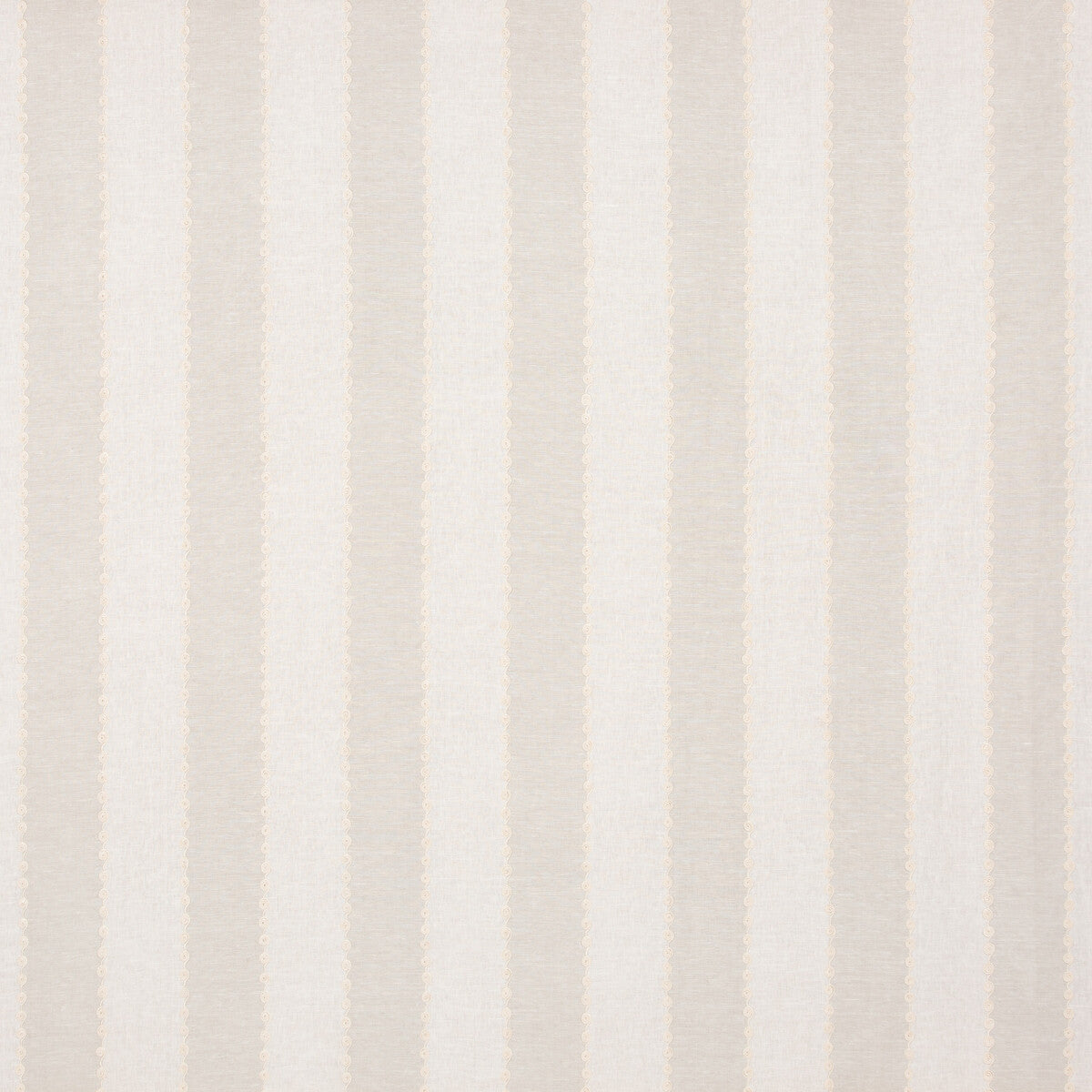 Ashmore Stripe fabric in linen color - pattern BF10944.110.0 - by G P & J Baker in the Ashmore collection