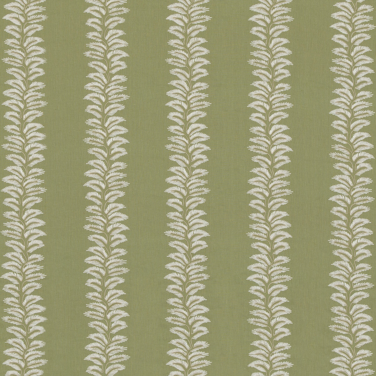 New Bradbourne fabric in green color - pattern BF10946.735.0 - by G P & J Baker in the Ashmore collection