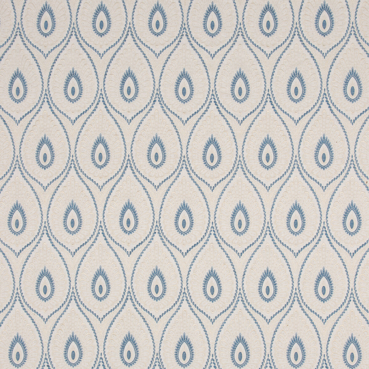 Ashmore fabric in blue color - pattern BF10955.1.0 - by G P & J Baker in the Ashmore collection
