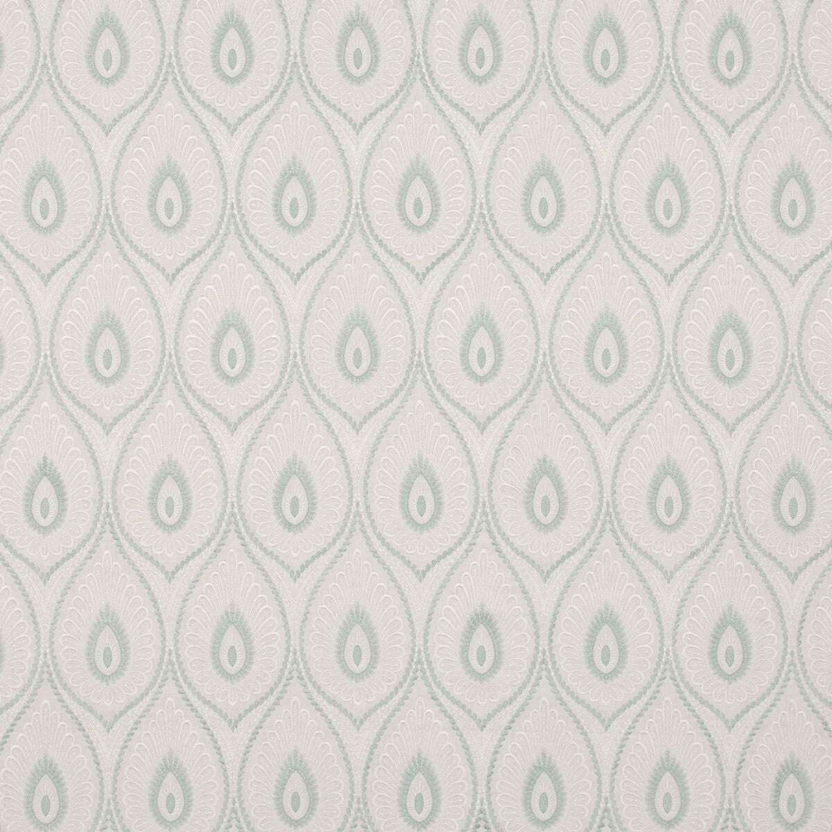 Ashmore fabric in aqua color - pattern BF10955.4.0 - by G P & J Baker in the Ashmore collection