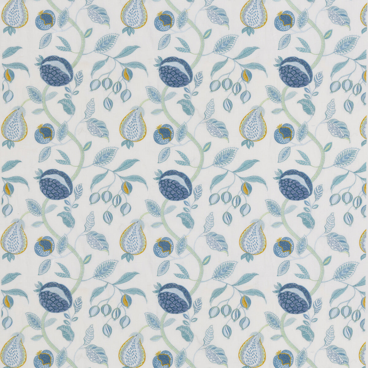 Kelling fabric in aqua color - pattern BF11024.2.0 - by G P & J Baker in the Burford collection