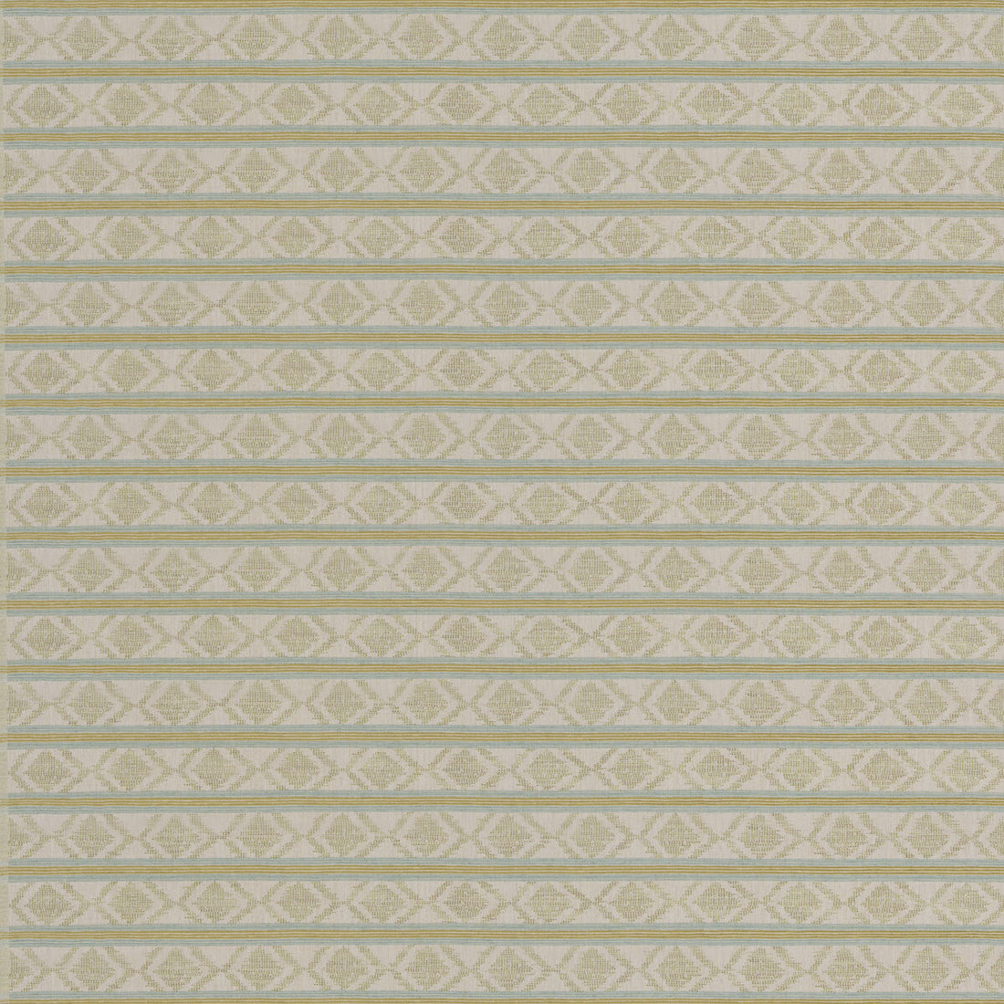 Burford Stripe fabric in aqua/green color - pattern BF11034.4.0 - by G P &amp; J Baker in the Burford Weaves collection