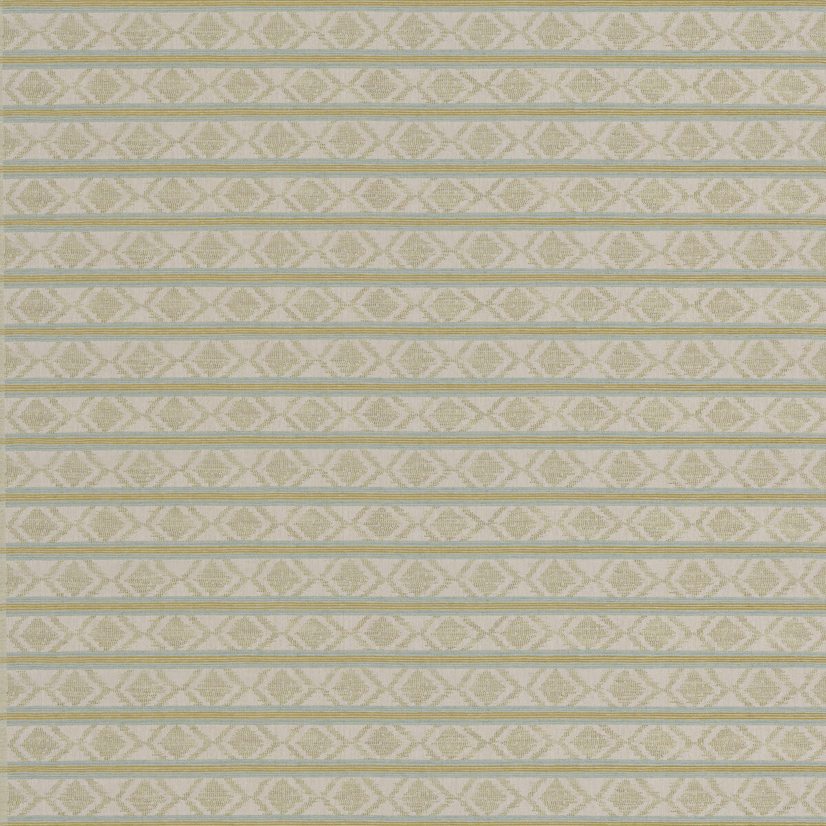 Burford Stripe fabric in aqua/green color - pattern BF11034.4.0 - by G P & J Baker in the Burford Weaves collection