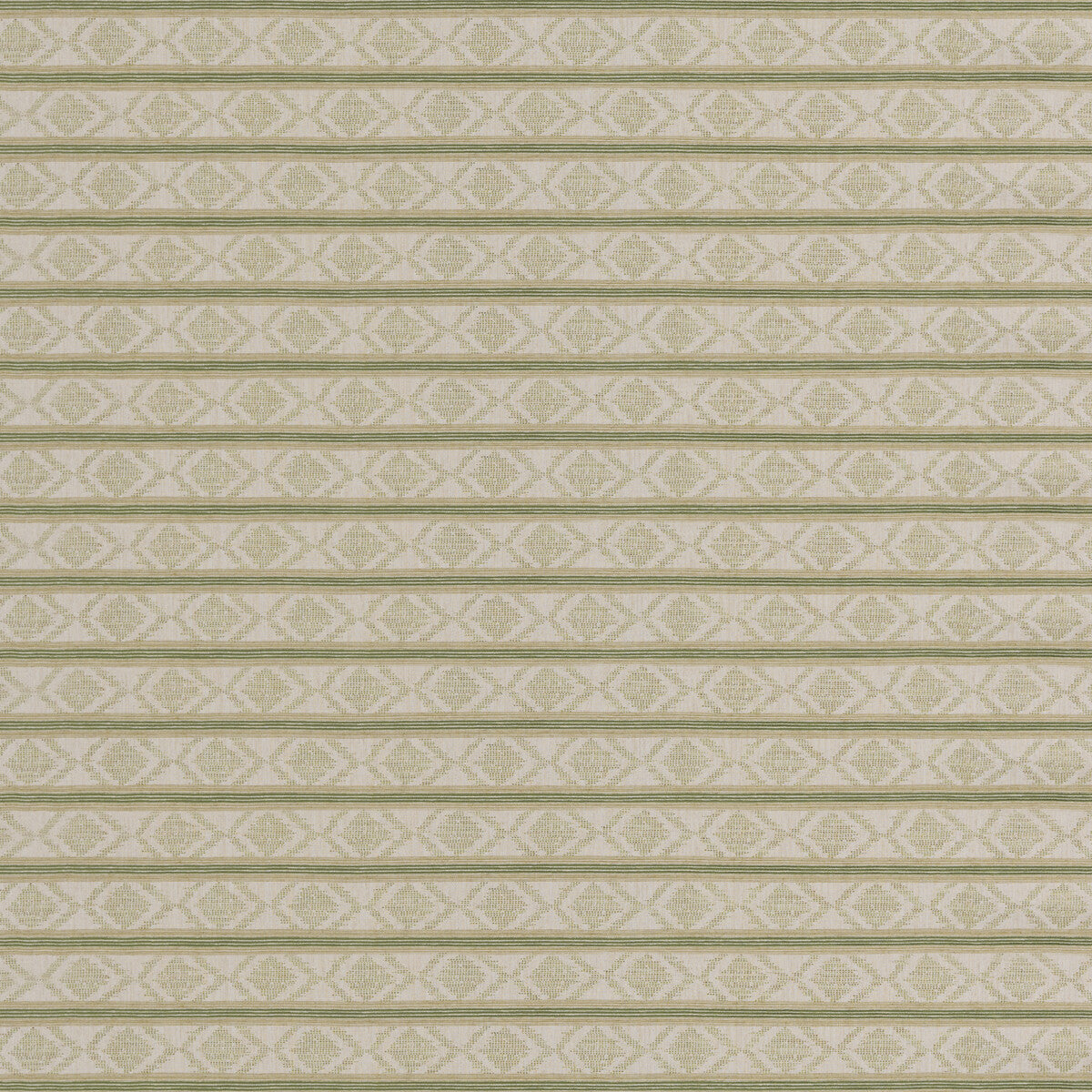 Burford Stripe fabric in green color - pattern BF11034.8.0 - by G P & J Baker in the Burford Weaves collection