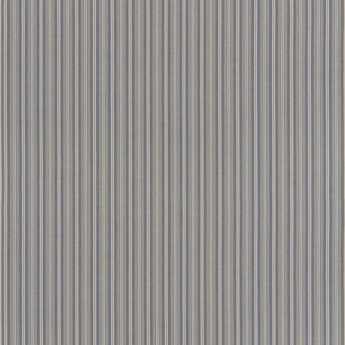 Laverton Stripe fabric in denim color - pattern BF11037.640.0 - by G P &amp; J Baker in the Baker House Plain &amp; Stripe II collection