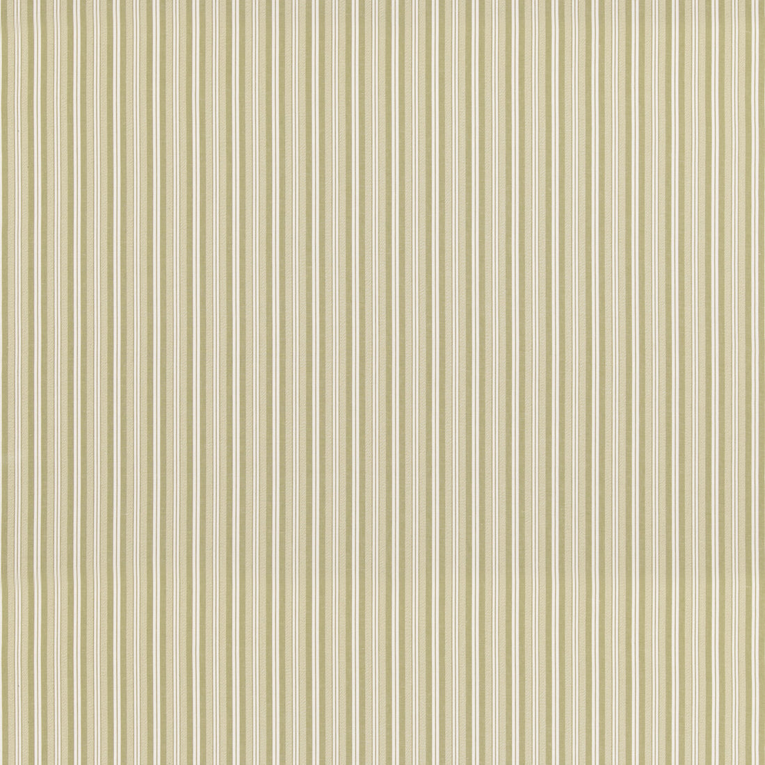 Laverton Stripe fabric in grass color - pattern BF11037.735.0 - by G P &amp; J Baker in the Baker House Plain &amp; Stripe II collection