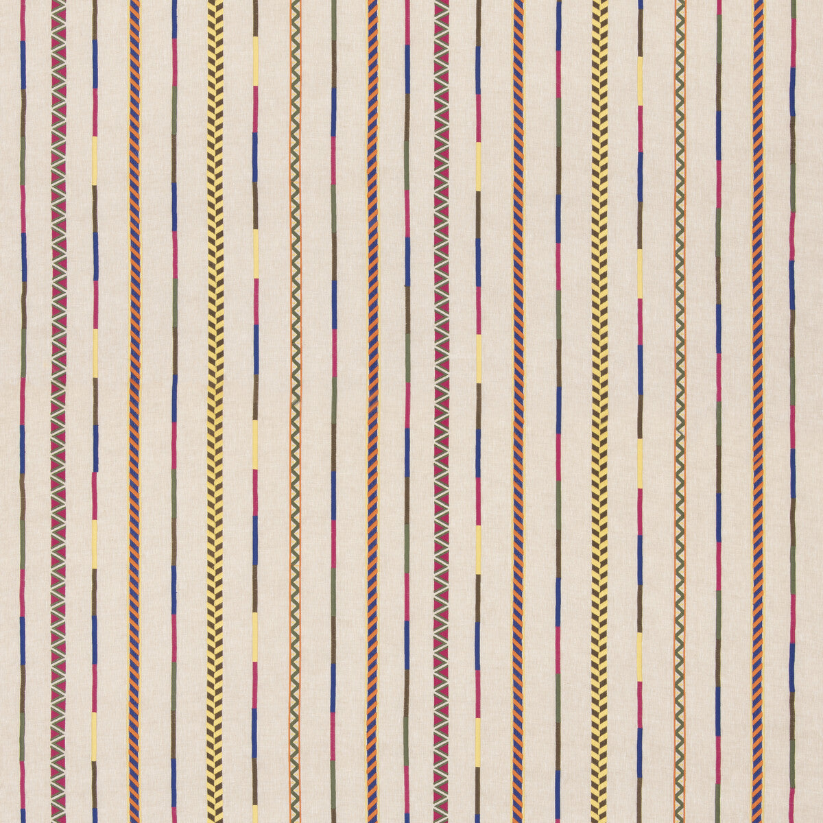 Backdrop fabric in fuchsia/blue color - pattern BF11053.1.0 - by G P & J Baker in the X Kit Kemp Prints And Embroideries collection