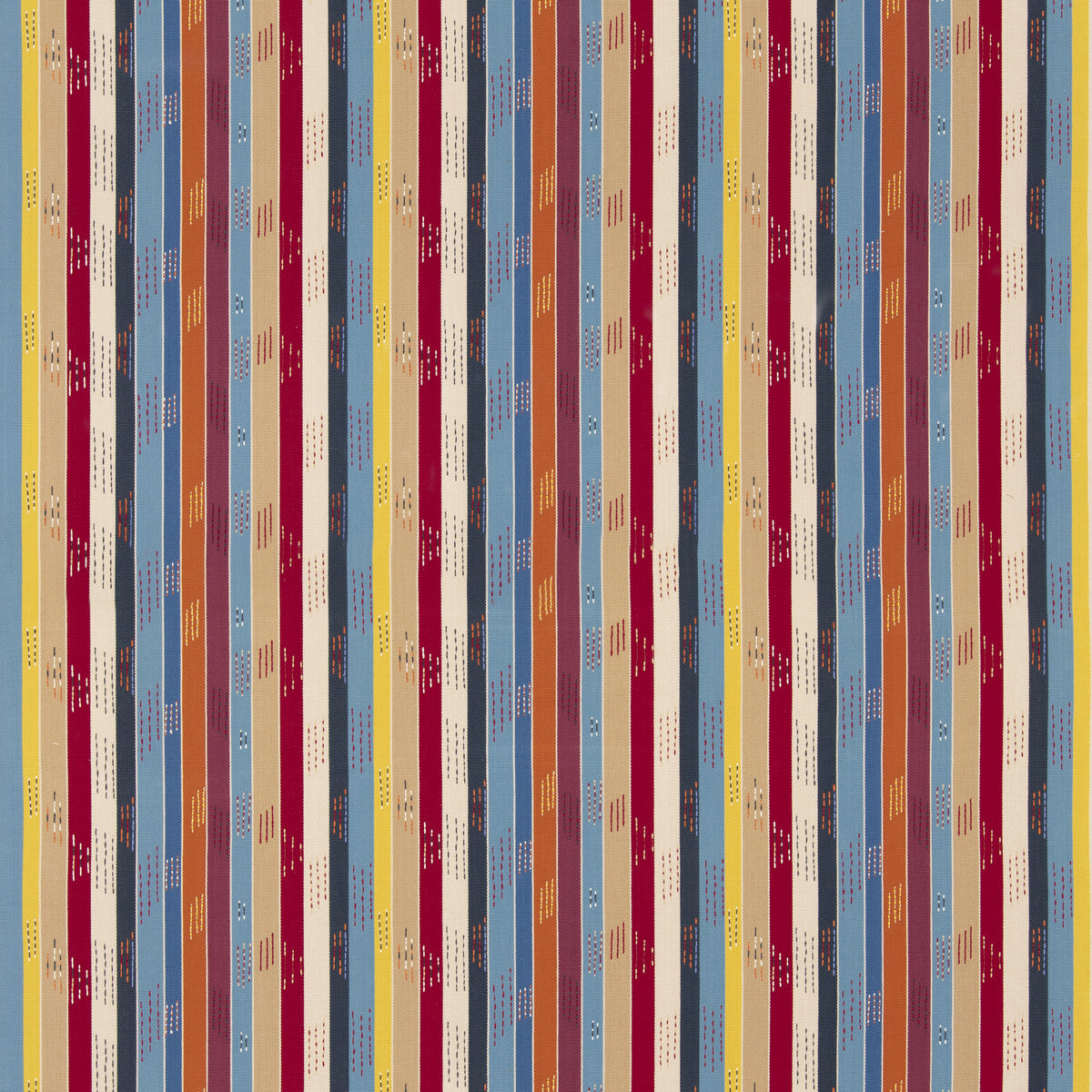 Jogalong fabric in jewel color - pattern BF11061.1.0 - by G P & J Baker in the X Kit Kemp Stripes collection