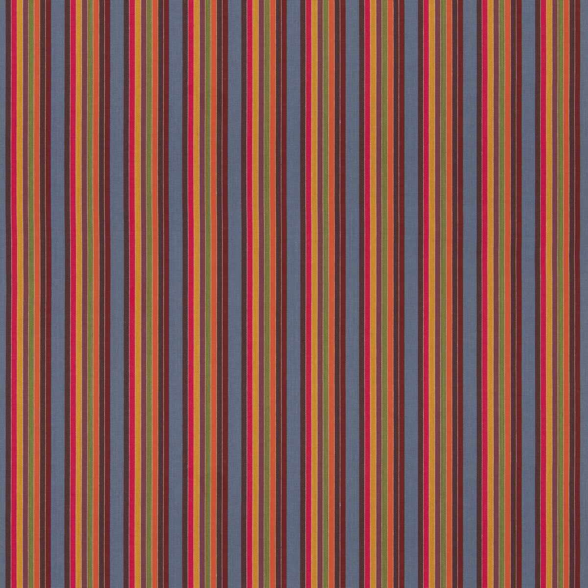 Wild One fabric in jewel color - pattern BF11063.1.0 - by G P & J Baker in the X Kit Kemp Stripes collection