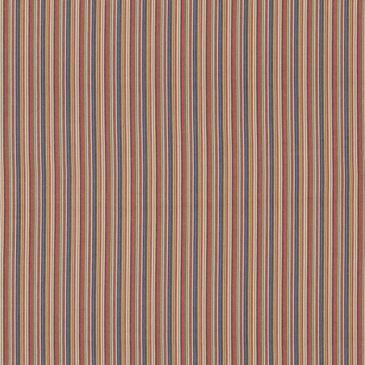 Tight Rope fabric in indigo/cocoa color - pattern BF11064.2.0 - by G P & J Baker in the X Kit Kemp Stripes collection