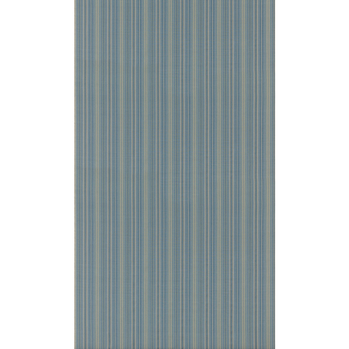 Penny Stripe fabric in blue color - pattern number BF11113.660.0 - by G P & J Baker in the Symington Stripes collection