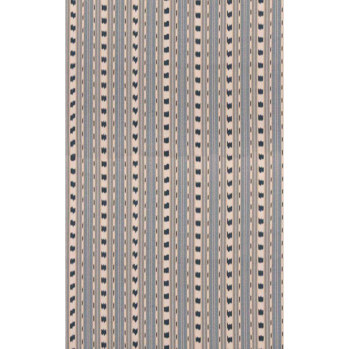 Basil Stripe fabric in blue color - pattern number BF11114.3.0 - by G P & J Baker in the Symington Stripes collection