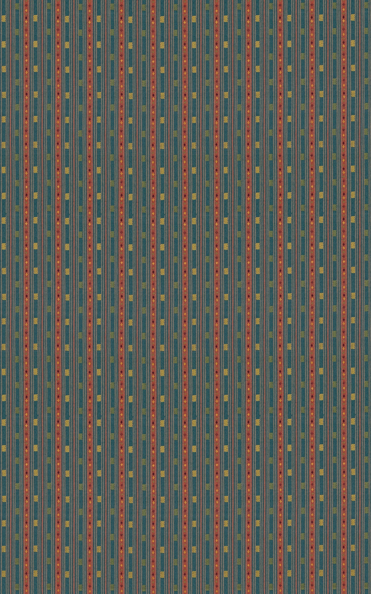 Tradewind fabric in Teal color - pattern number BF11129.5.0 - by G P & J Baker in the Kit Kemp Stripes II collection