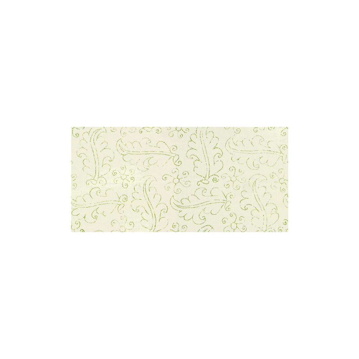 Hazelbury fabric in green/oyster color - pattern BFC-3532.23.0 - by Lee Jofa in the Blithfield collection