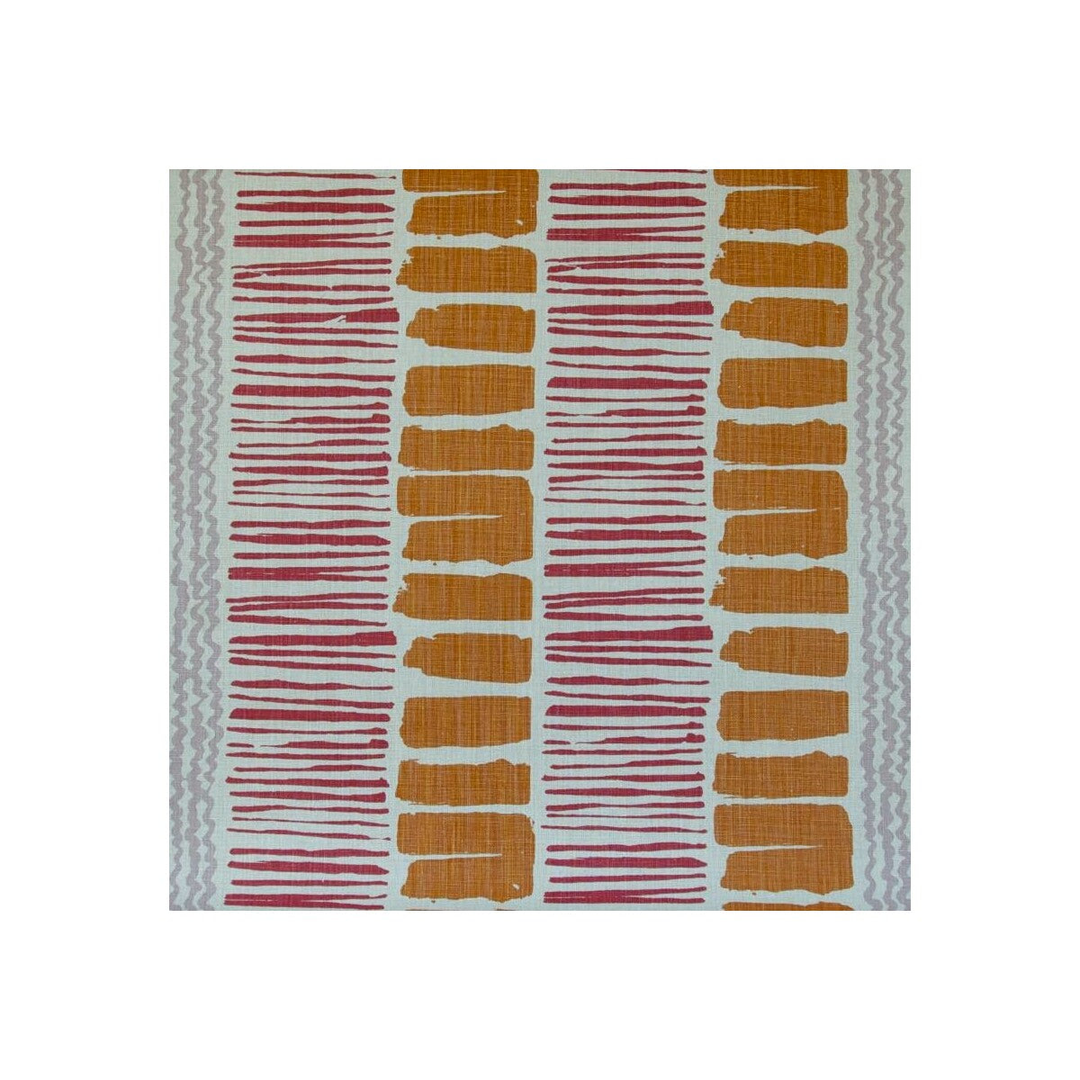 Saltaire fabric in orange/pink/purple color - pattern BFC-3624.127.0 - by Lee Jofa in the Blithfield collection