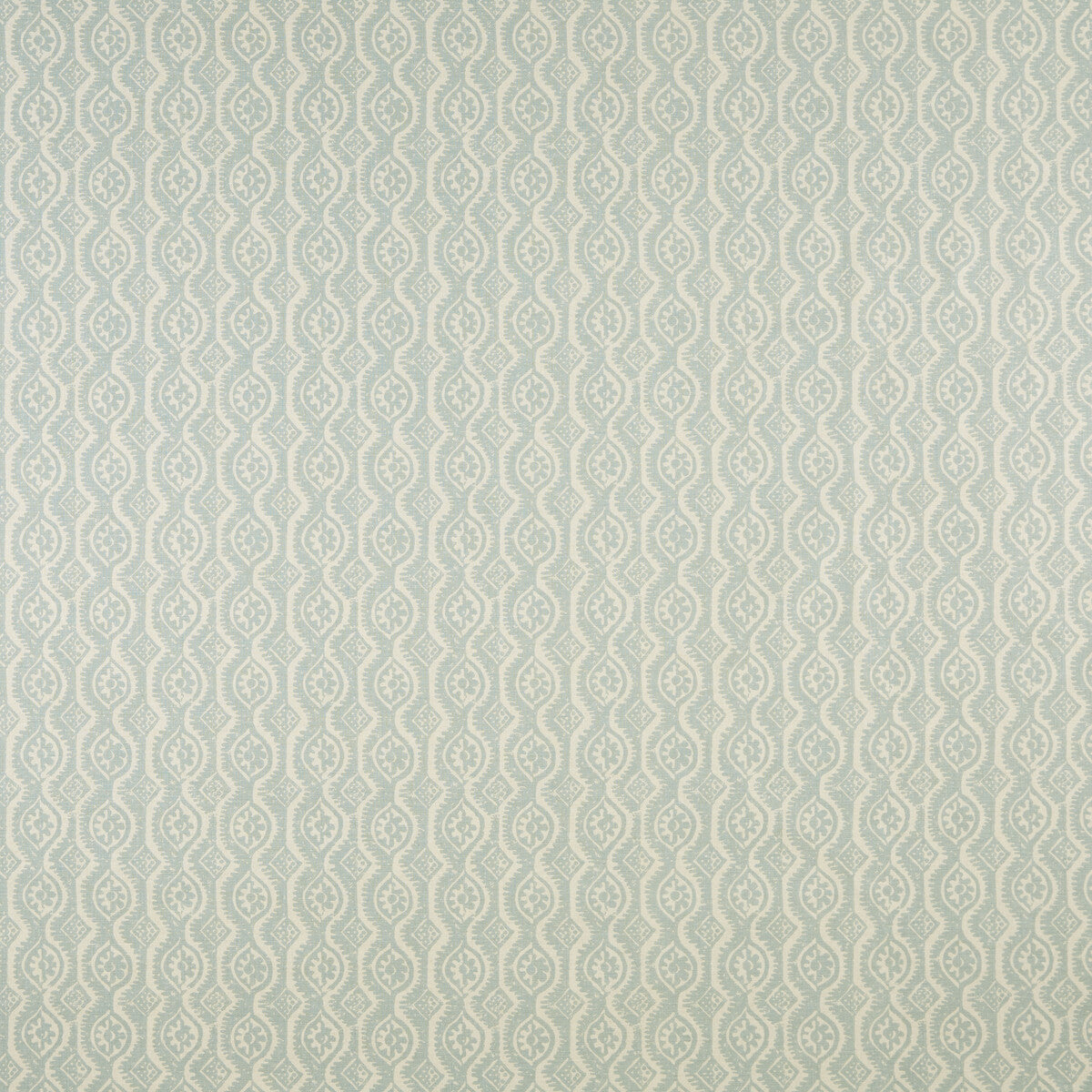 Small Damask fabric in aqua color - pattern BFC-3642.13.0 - by Lee Jofa in the Blithfield collection