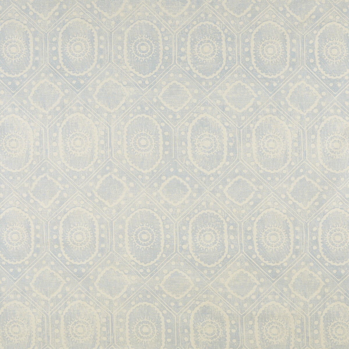 Diamond fabric in pale blue color - pattern BFC-3643.5.0 - by Lee Jofa in the Blithfield collection