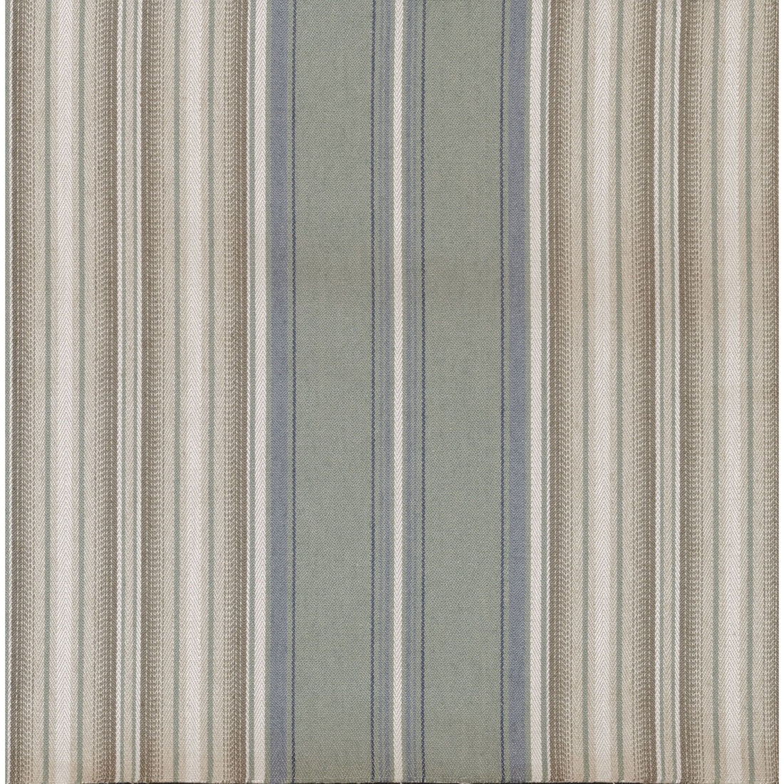 Windsor Stripe fabric in aqua/blue color - pattern BFC-3659.135.0 - by Lee Jofa in the Blithfield collection