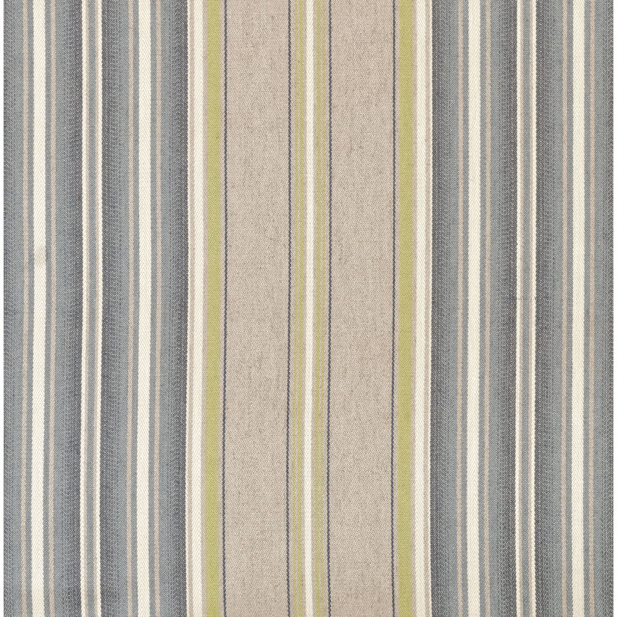 Windsor Stripe fabric in beige/blue color - pattern BFC-3659.165.0 - by Lee Jofa in the Blithfield collection