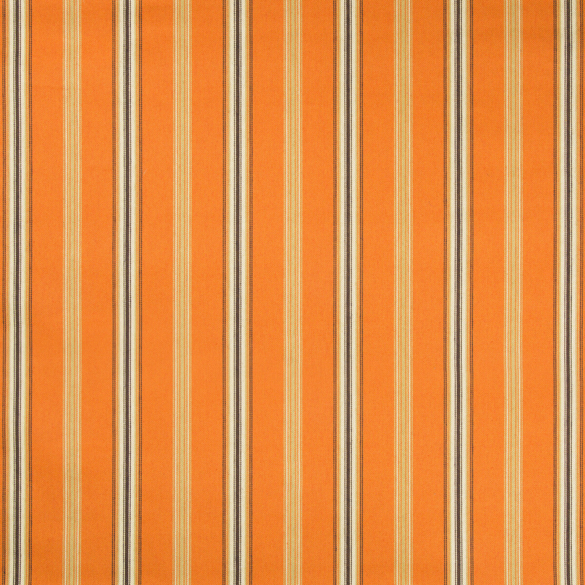 Canfield Stripe fabric in orange color - pattern BFC-3670.12.0 - by Lee Jofa in the Blithfield collection