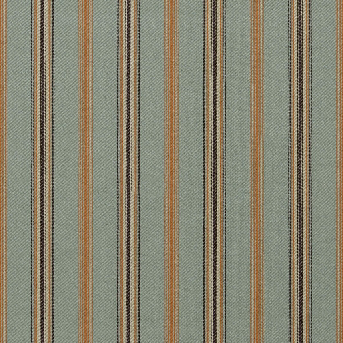 Canfield Stripe fabric in mist color - pattern BFC-3670.13.0 - by Lee Jofa in the Blithfield collection