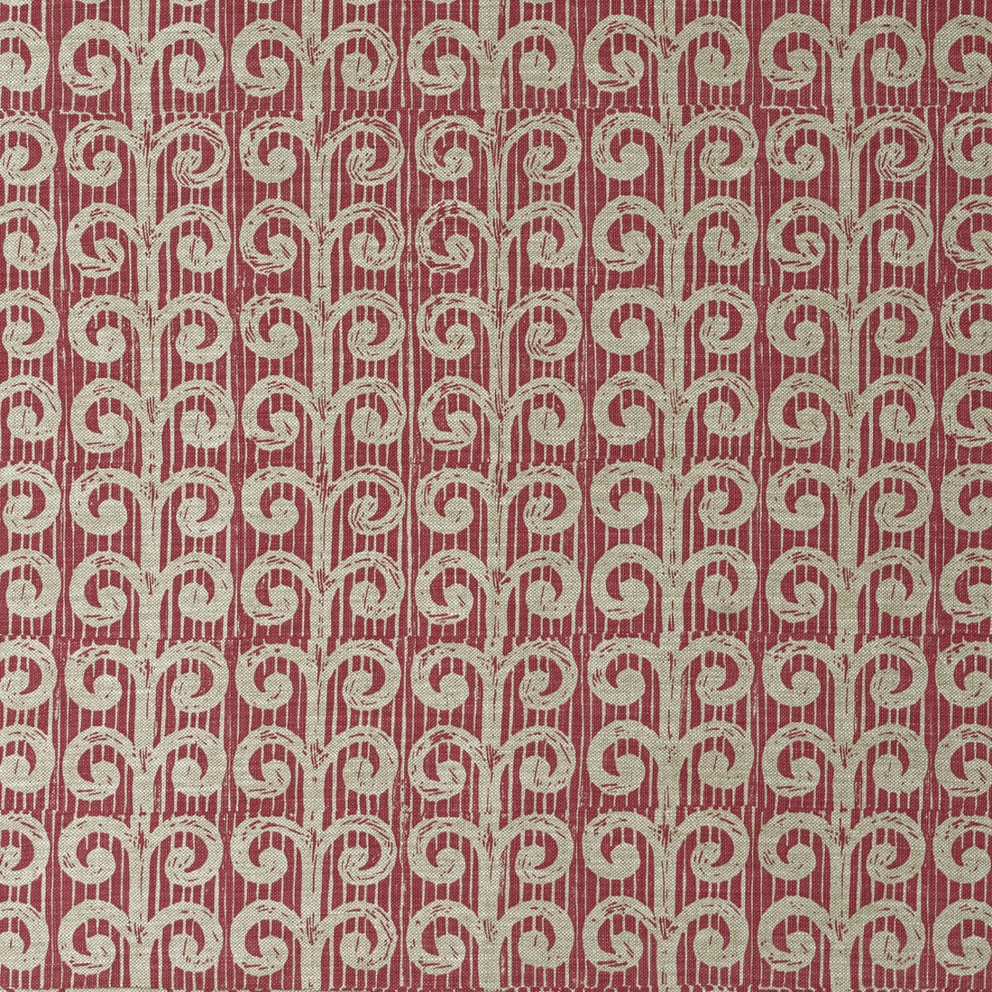 Fern fabric in ruby color - pattern BFC-3673.717.0 - by Lee Jofa in the Blithfield collection