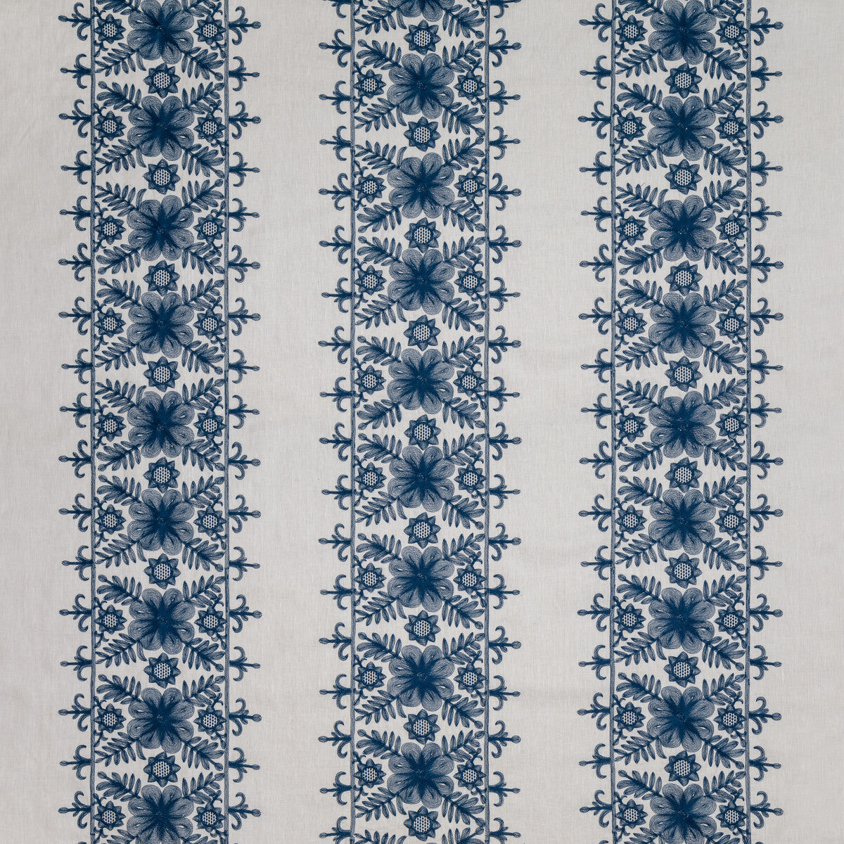 Angelica fabric in navy color - pattern BFC-3684.51.0 - by Lee Jofa in the Blithfield collection