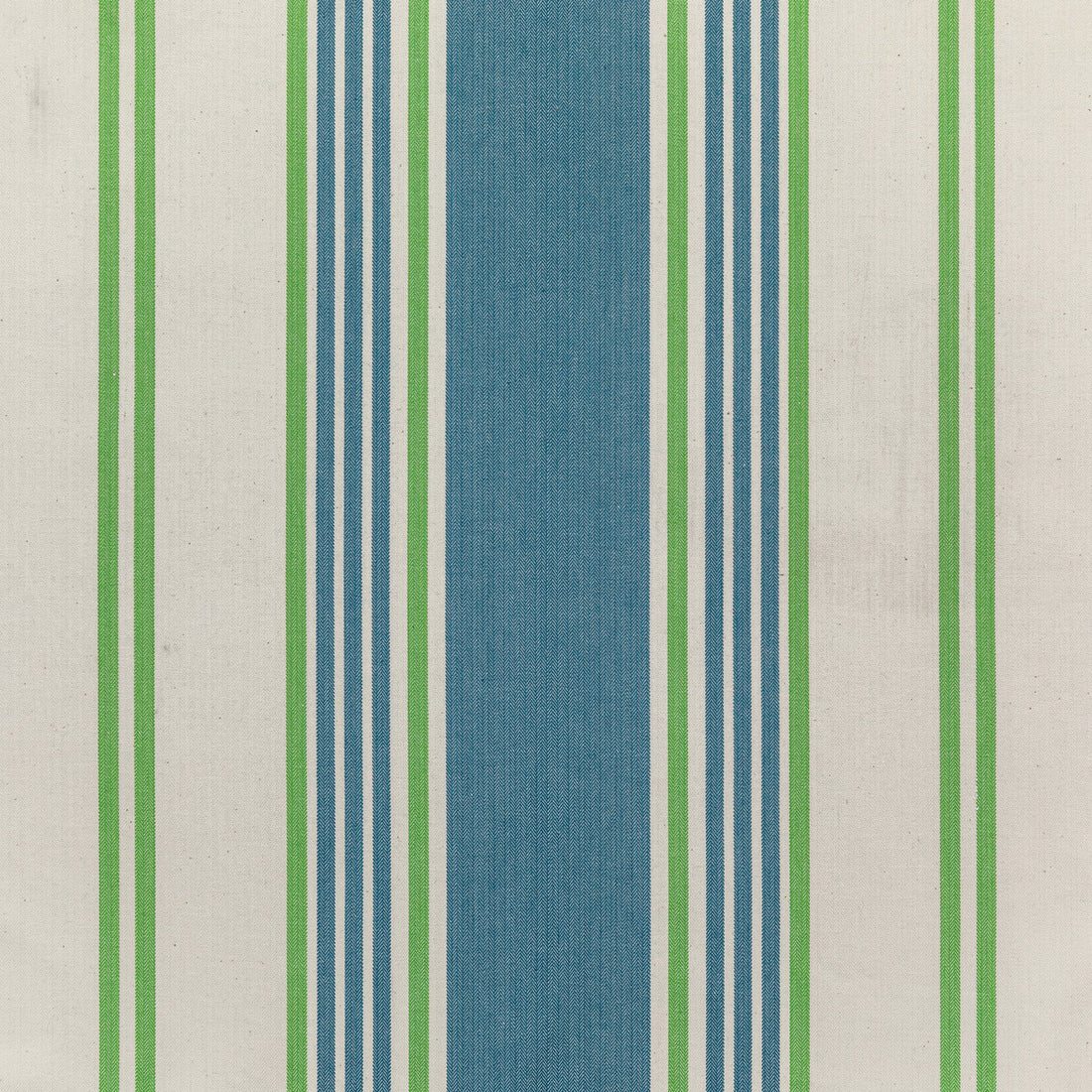 Derby Stripe fabric in blue/green color - pattern BFC-3686.523.0 - by Lee Jofa in the Blithfield collection