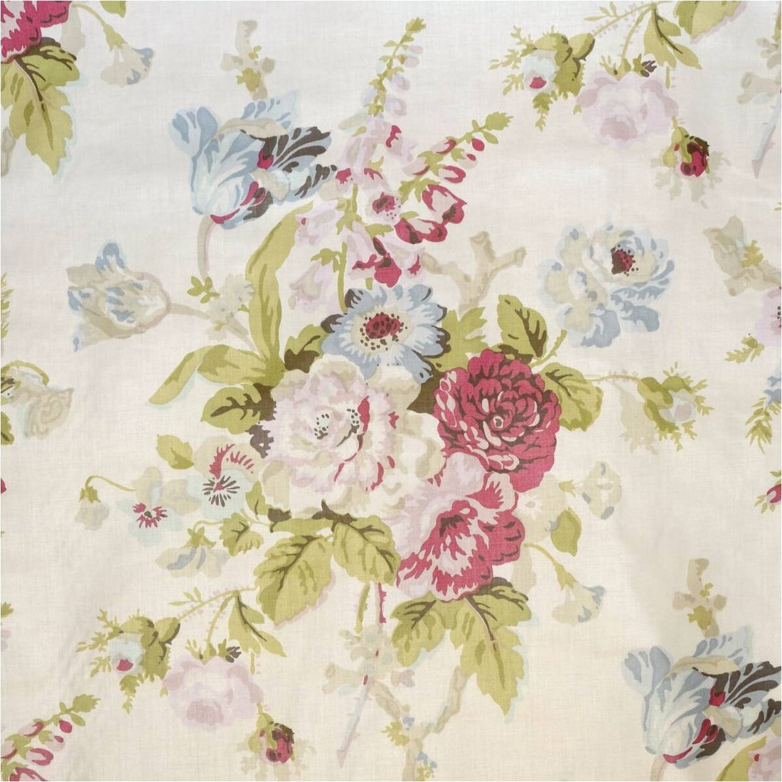 Grenville Glazed Chintz fabric in pink/green color - pattern BFC-3690.73.0 - by Lee Jofa in the Blithfield collection