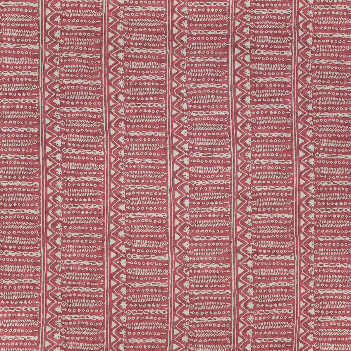 Abingdon fabric in red color - pattern BFC-3694.19.0 - by Lee Jofa in the Blithfield collection