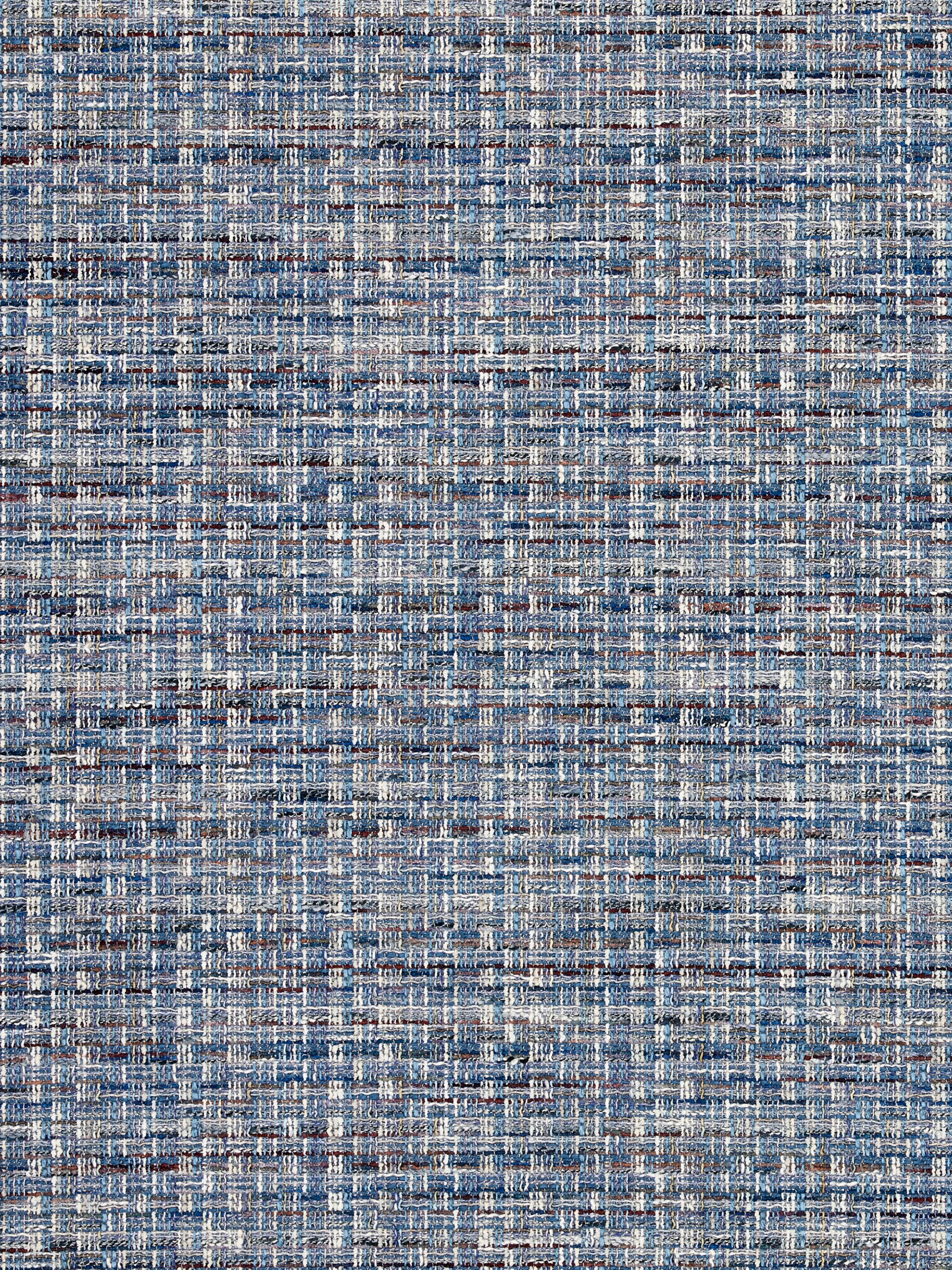 Faye fabric in blue wood color - pattern number BI 0001FAYE - by Scalamandre in the Old World Weavers collection