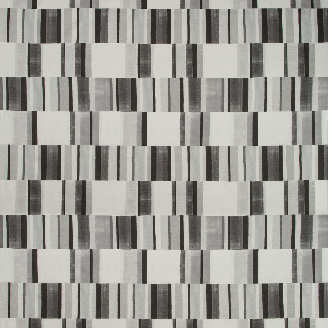 Blockstack fabric in graphite color - pattern BLOCKSTACK.21.0 - by Kravet Basics in the Nate Berkus Well-Traveled collection