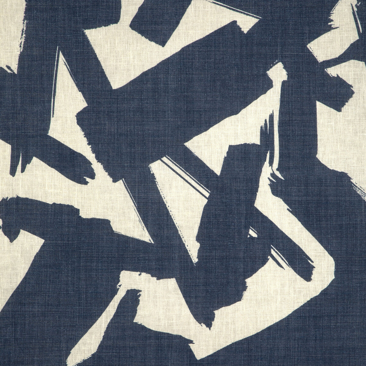 Bold Lines fabric in indigo color - pattern number BOLD LINES.50.0 - by Kravet Couture in the Art District collection