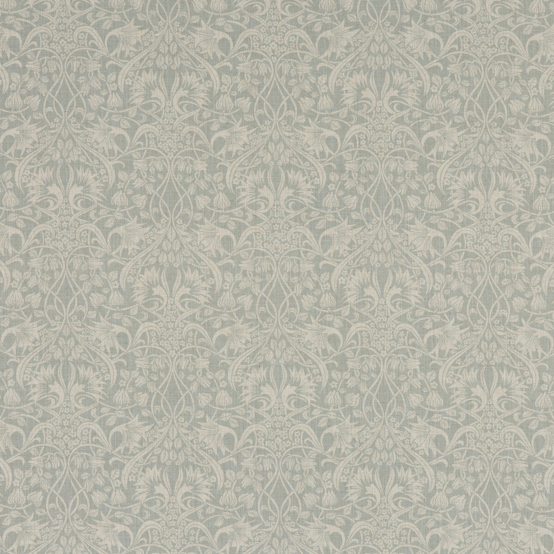Fritillerie fabric in aqua color - pattern BP10620.2.0 - by G P &amp; J Baker in the Originals V collection