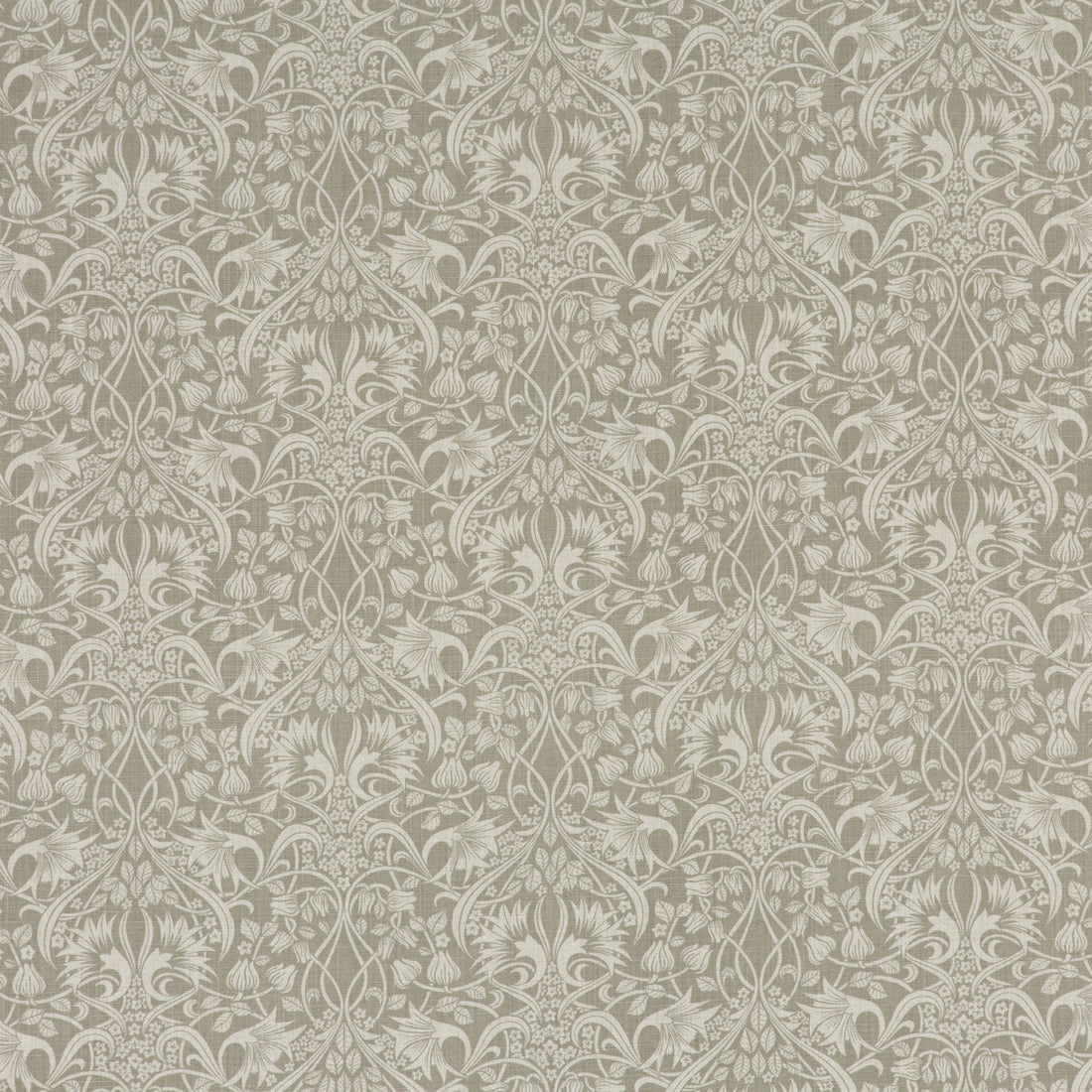 Fritillerie fabric in warm grey color - pattern BP10620.5.0 - by G P &amp; J Baker in the Originals V collection